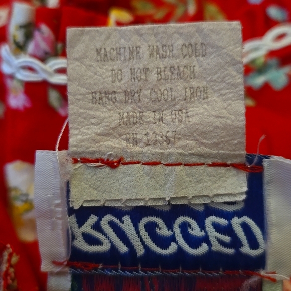 Vintage Mousefeathers Rugged Bear Dress Size 4 - Picture 6 of 6